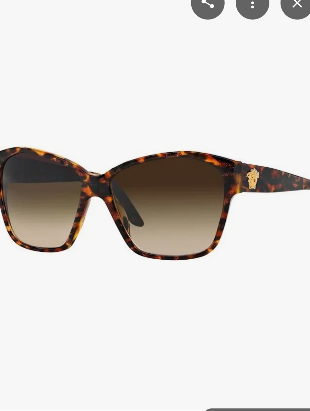 Versace Mod. 4277 Sunglasses Medusa Tortoise Glitter Luxury Designer #178